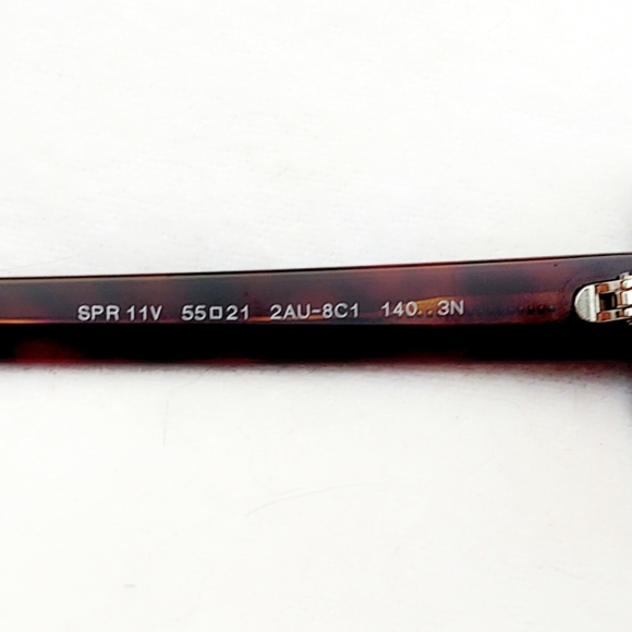 Designer Prada Tortoise Shell Cat-Eye Sunnies- SPR 11V-NWT - Picture 4 of 8